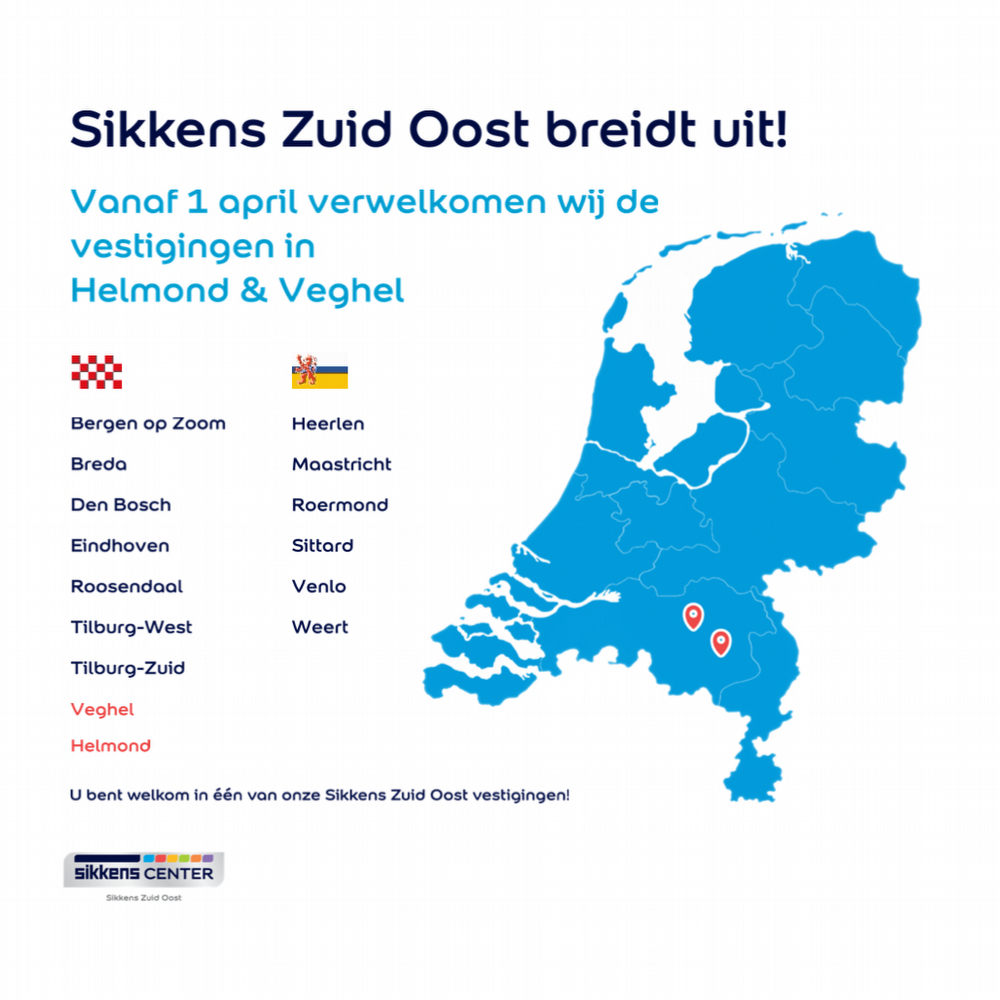 Sikkens Zuid oost breidt uit!